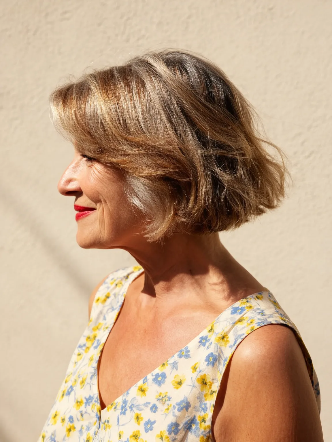 35 Beautiful Honey Blonde Bob Hairstyles for Women Over 50